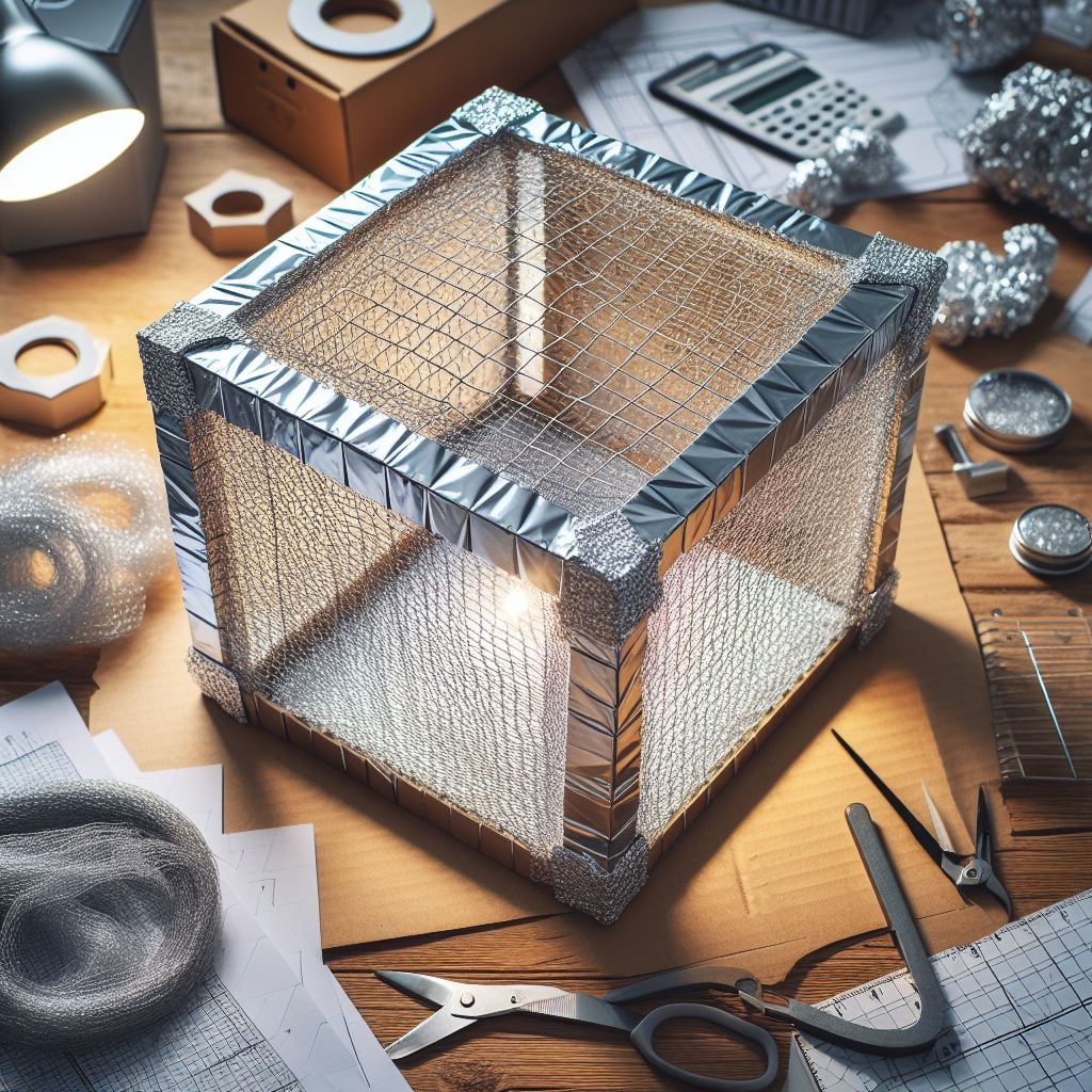 Small DIY Faraday cage.