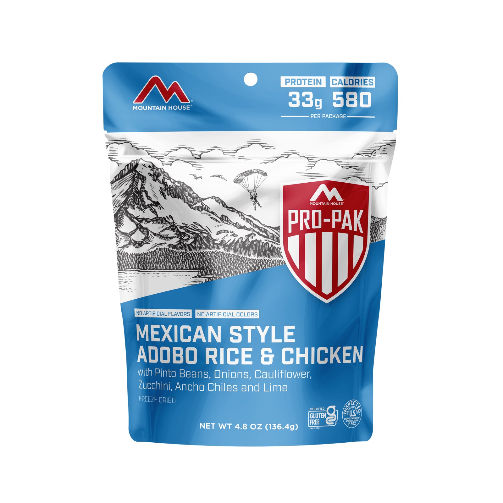 50171 Mexican Style Adobo Rice & Chicken Front