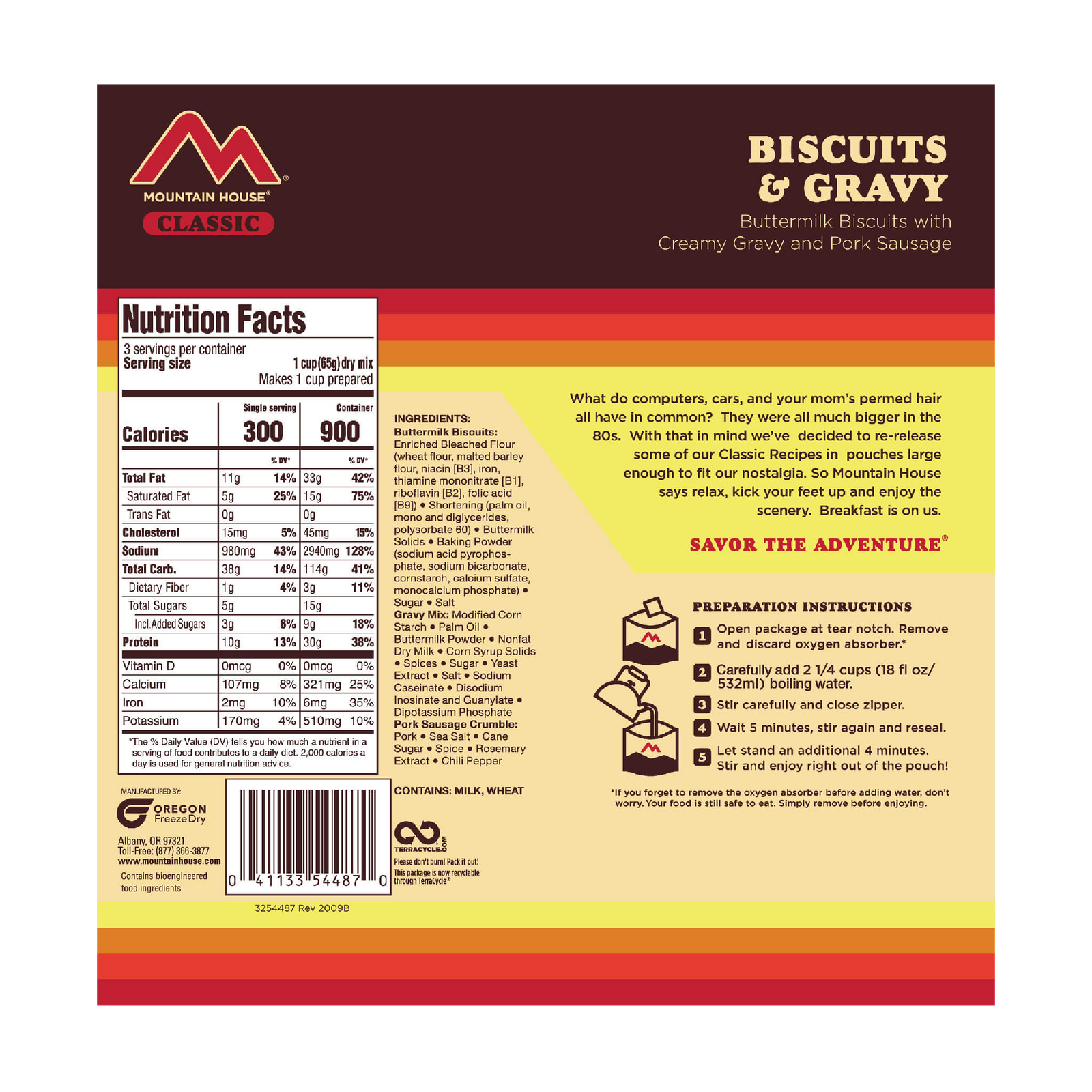 Classic Biscuits & Gravy