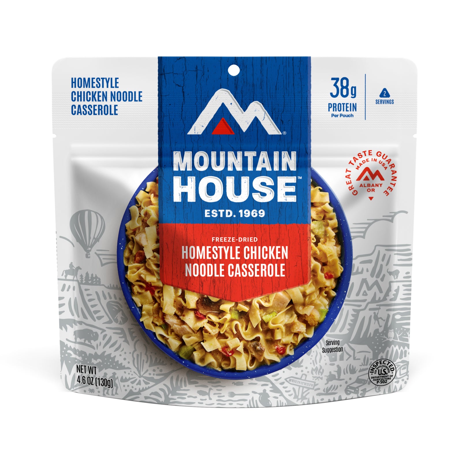 55161 Homestyle Chicken Noodle Casserole Adventure Meal Pouch