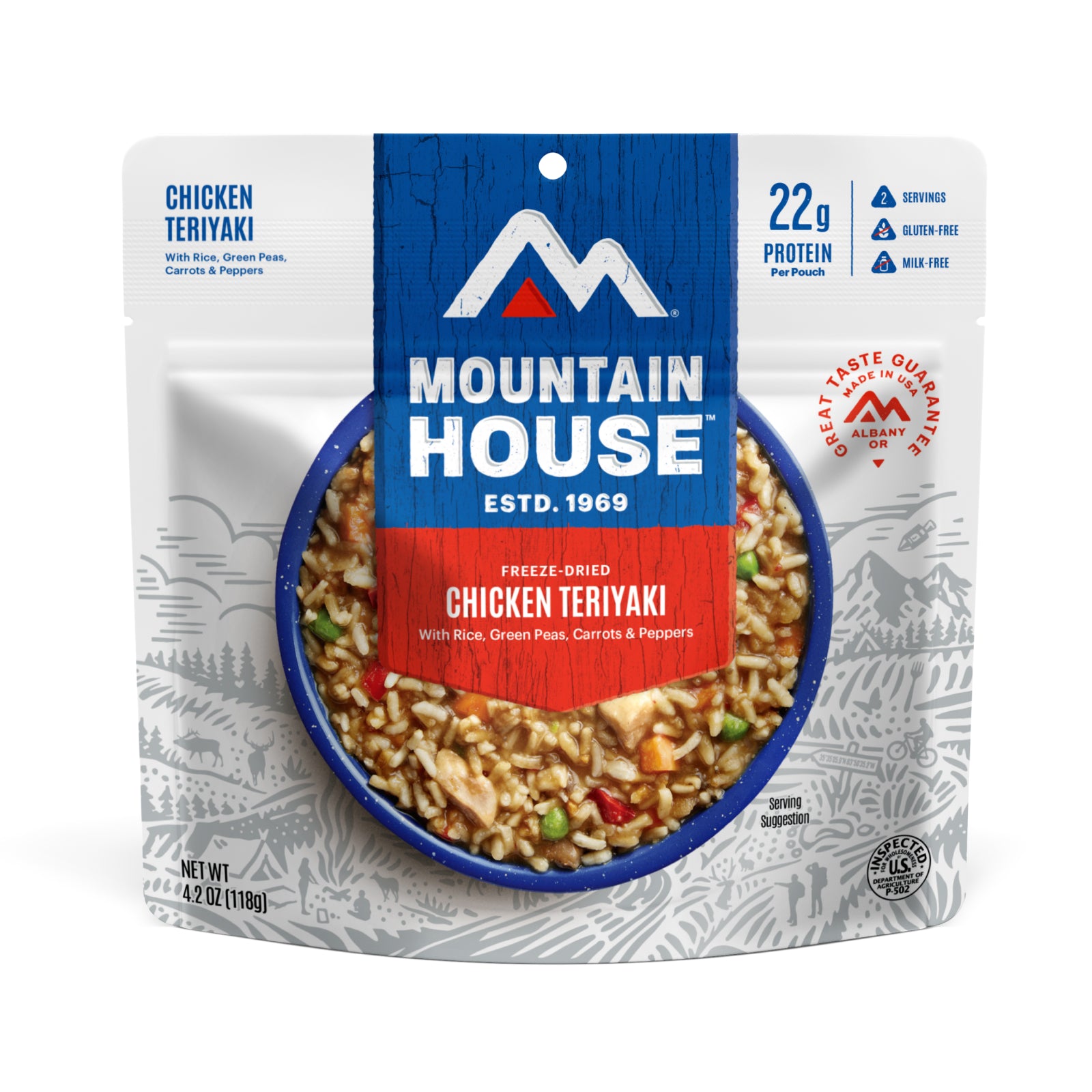 55167 Chicken Teriyaki Adventure Meal Pouch