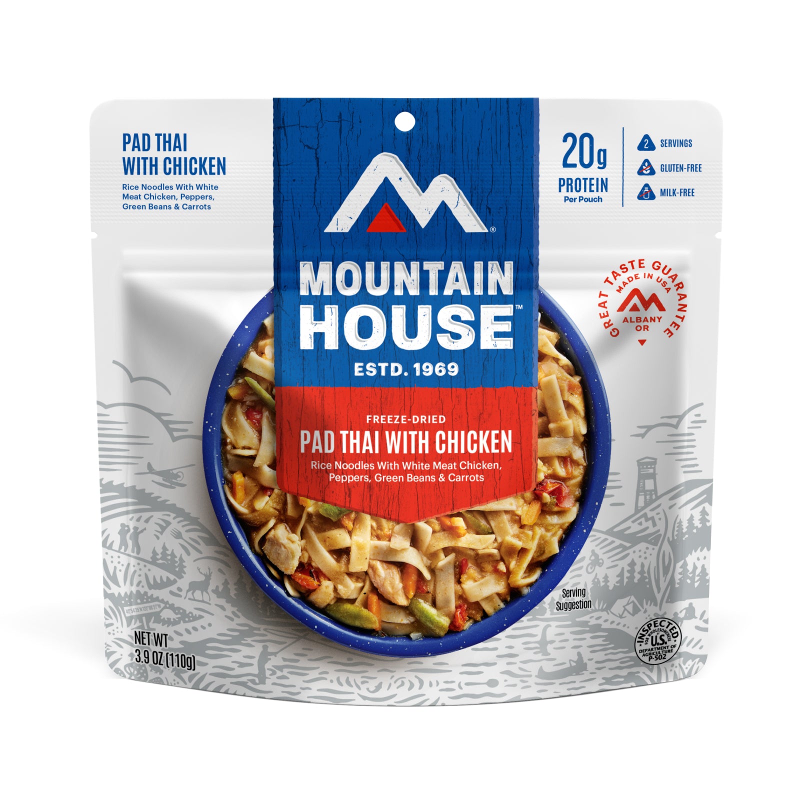 55181 Pad Thai with Chicken Adventure Meal Pouch
