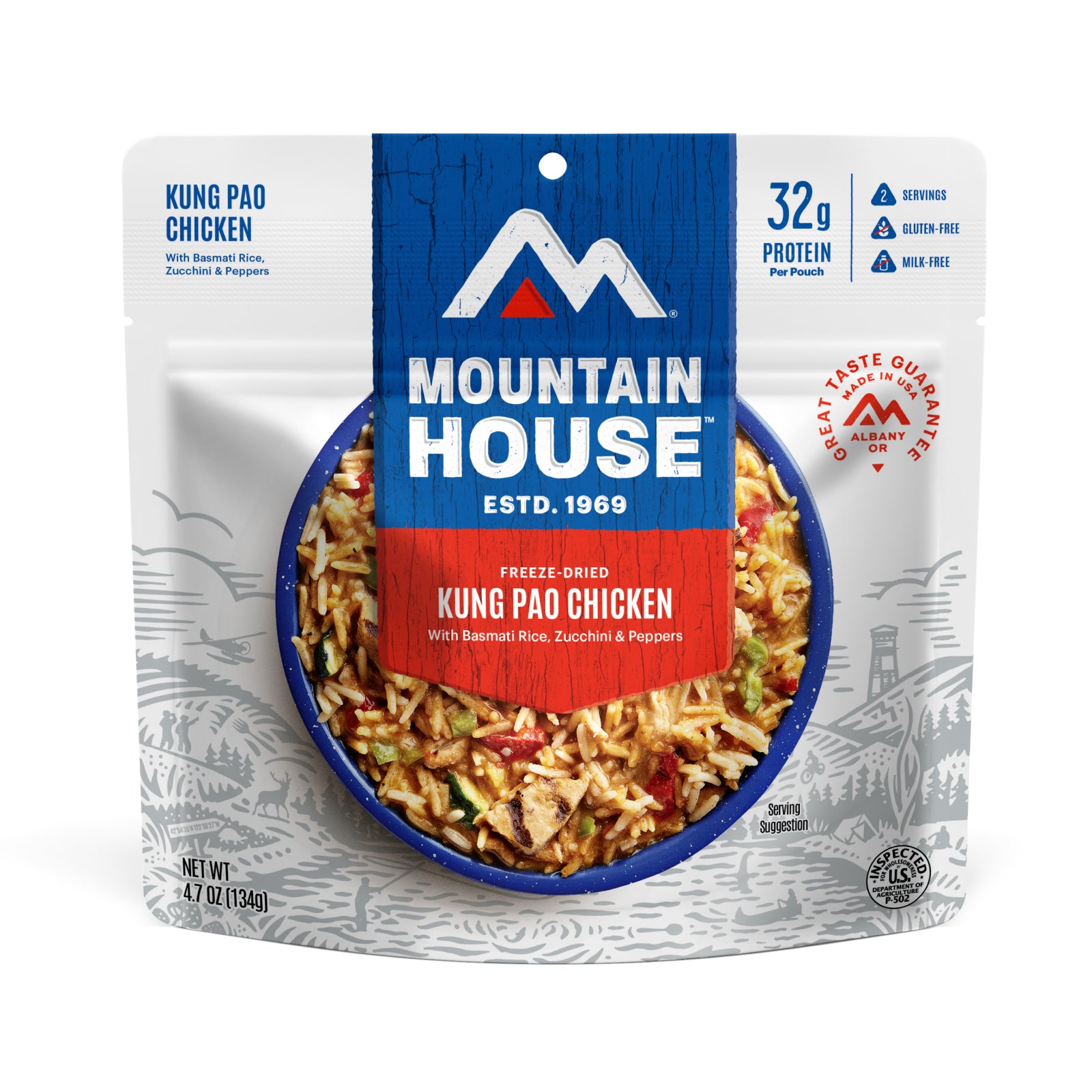 55184 Kung Pao Chicken Adventure Meal Pouch