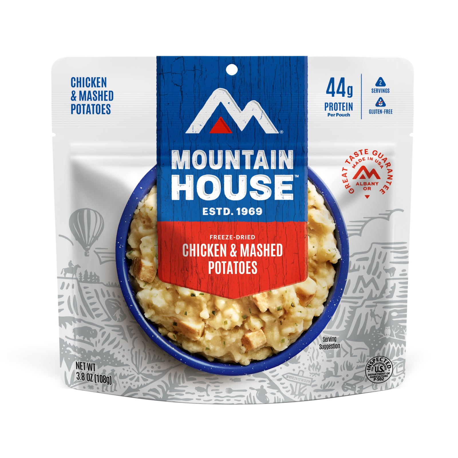 55185 Chicken & Mashed Potatoes Adventure Meal Pouch