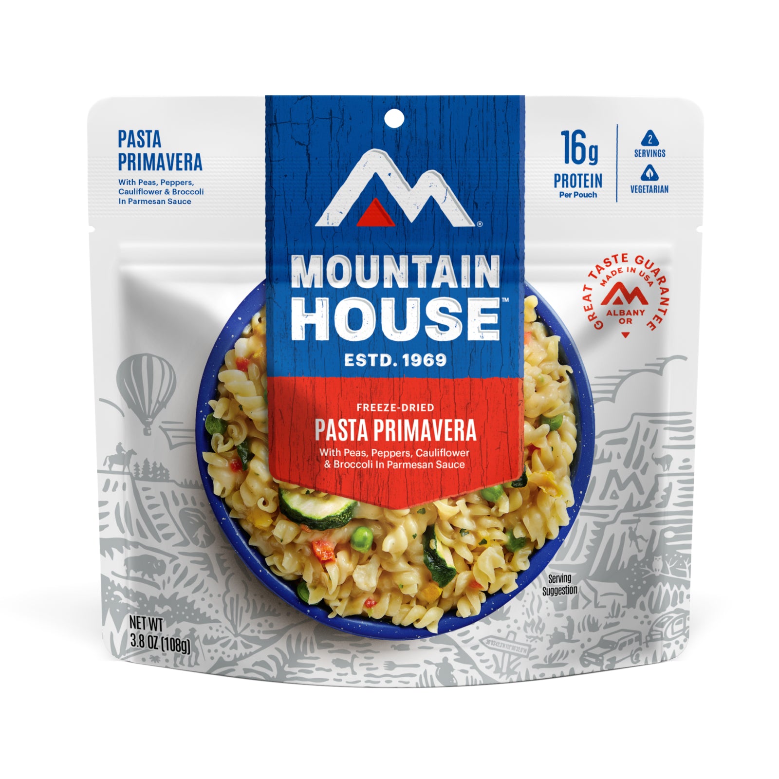 55193 Pasta Primavera Adventure Meal Pouch