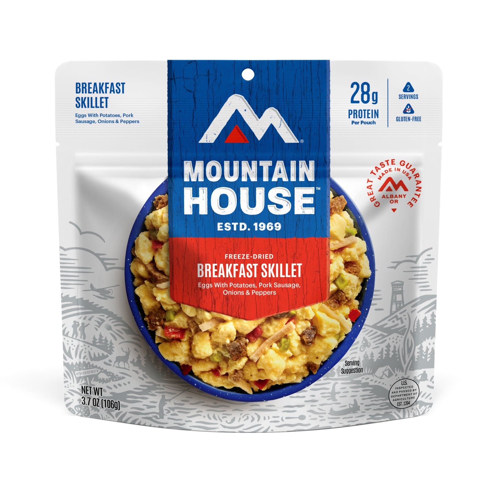 55451 Breakfast Skillet Adventure Meal Pouch