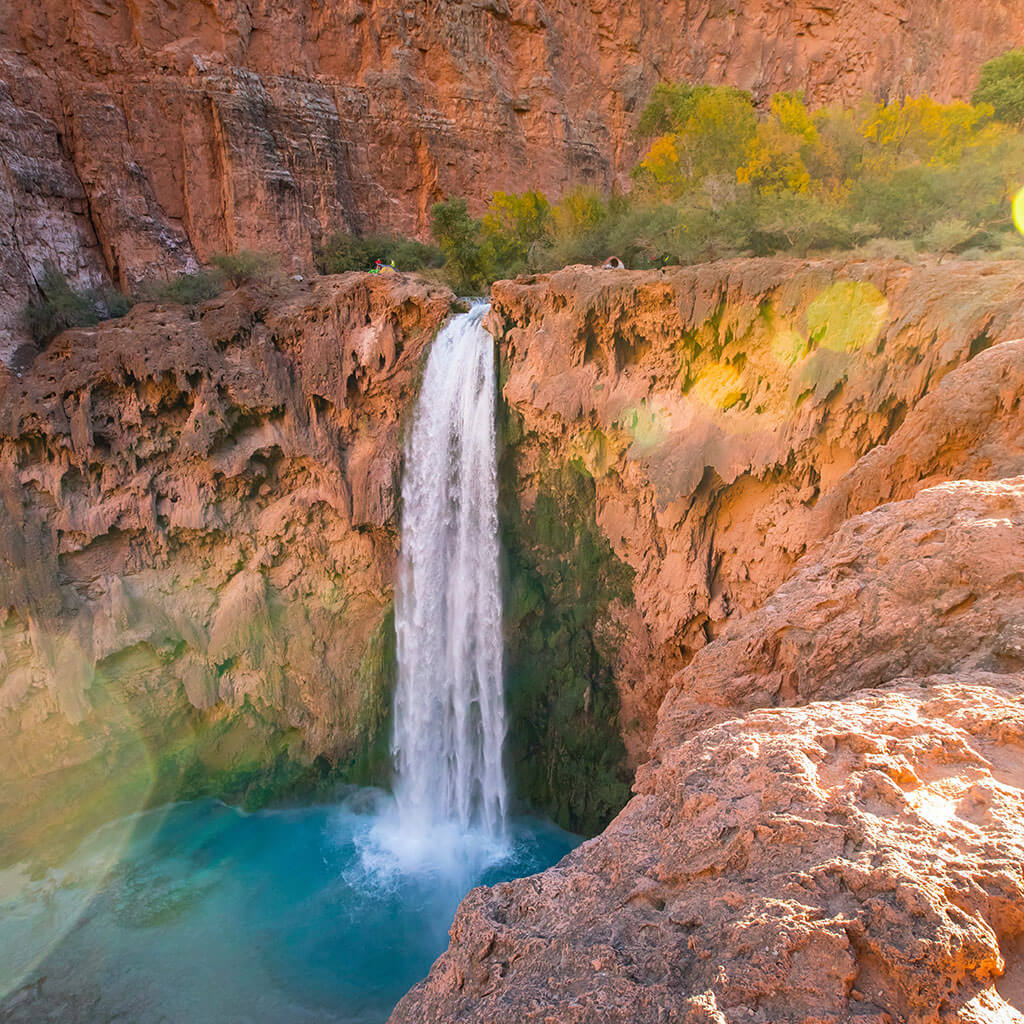 havasupai water fall