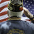 veteran saluting american flag
