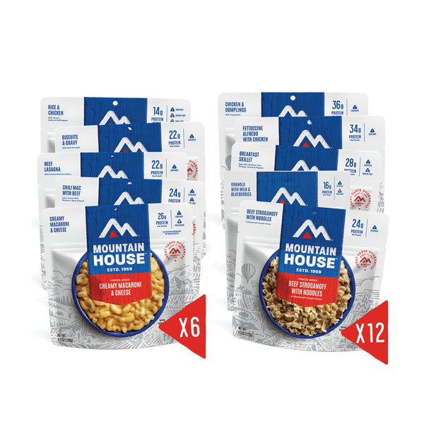 30 Day Emergency Food Supply Kit Mountain House