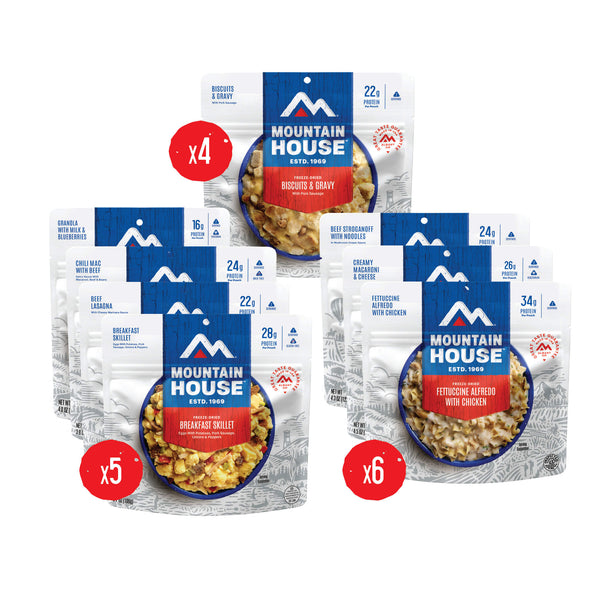 14-Day Emergency Food - Mountain House