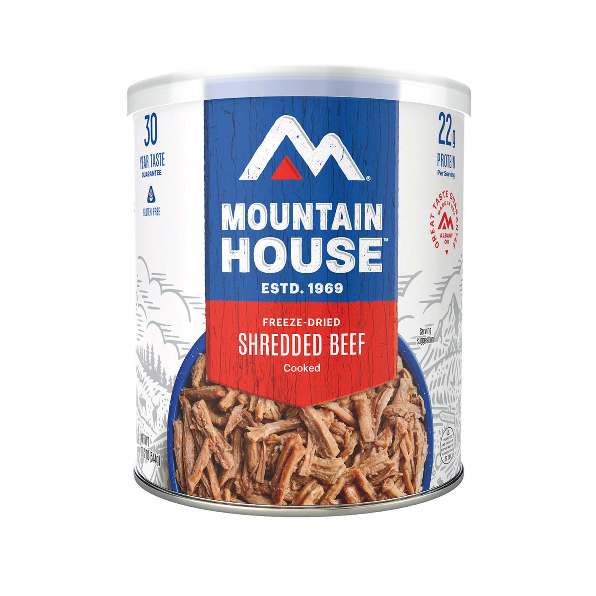 Mountain House Shredded Beef #10 Can