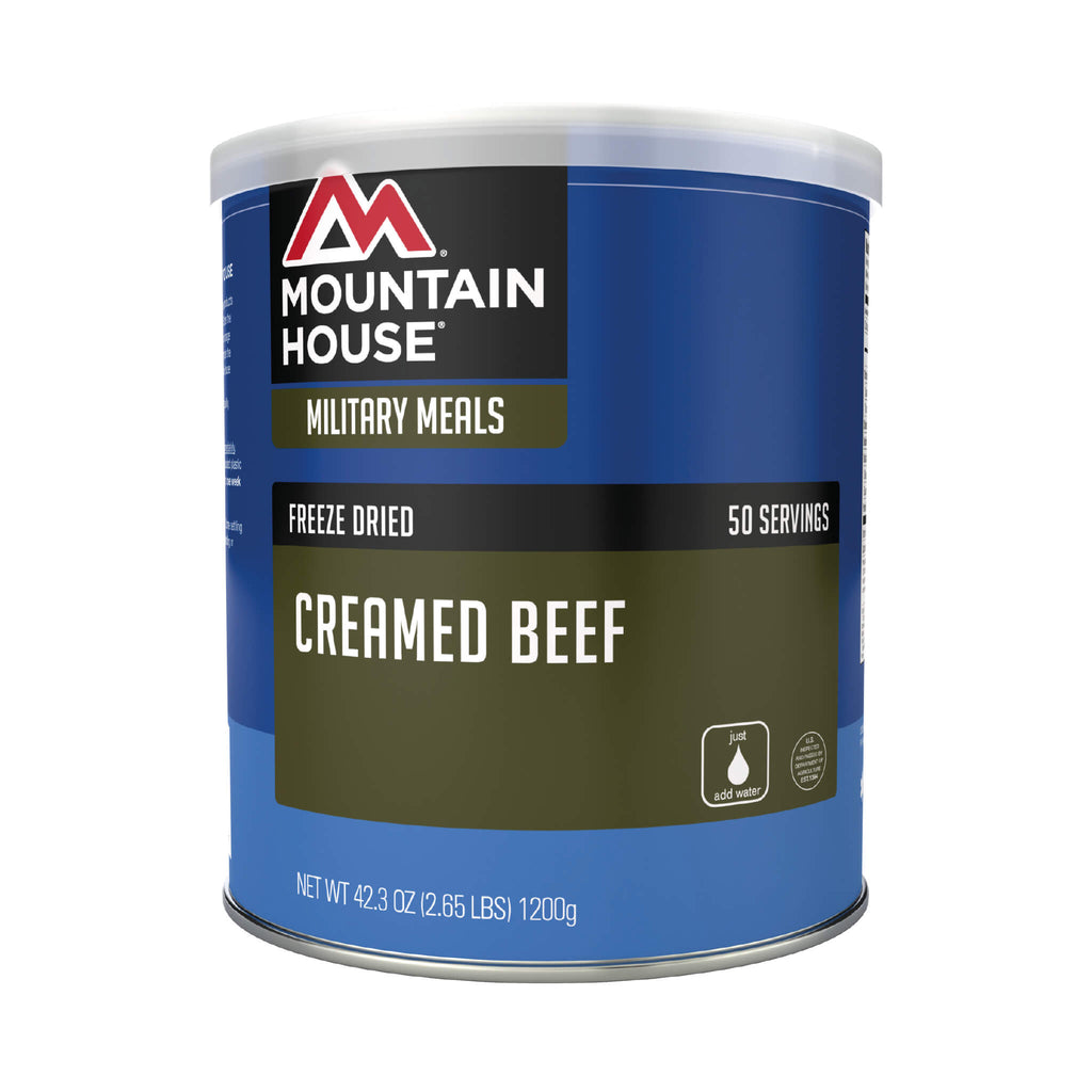 米軍偵察部隊用レーション　マウンテンハウス3個(6食分) 2046世界最軽 30235-creamed-beef-gravy-10-