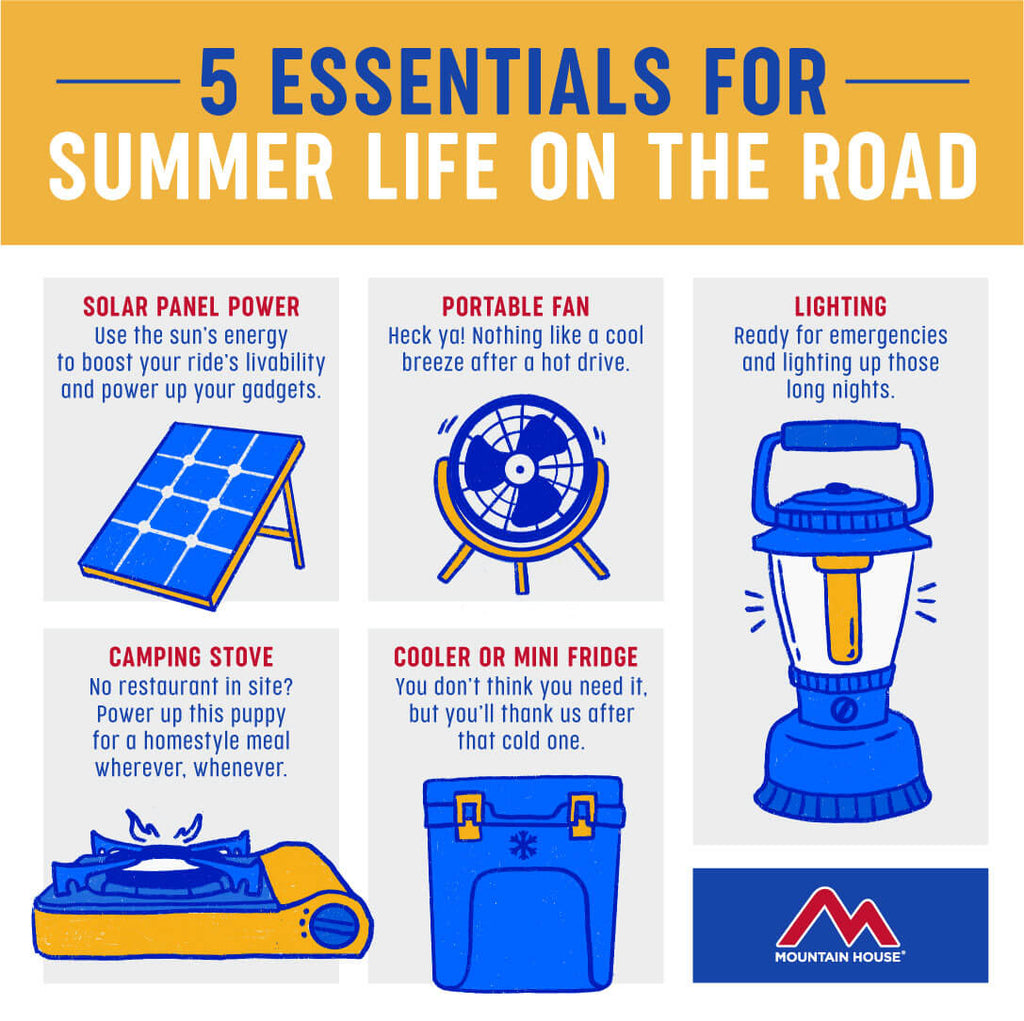 5 Essentials for Summer Life on the Road