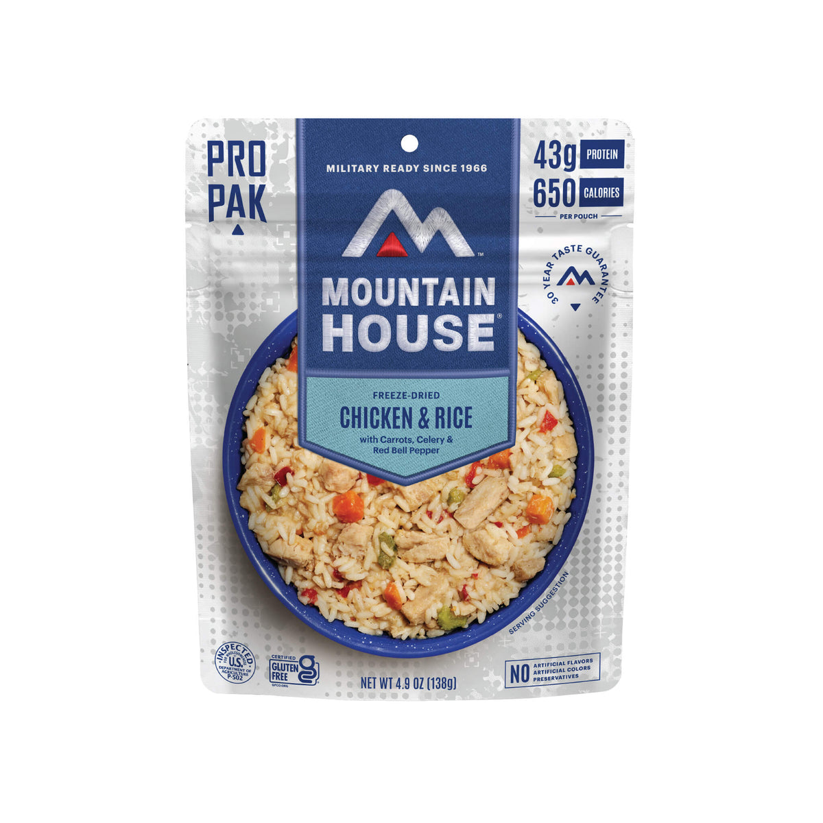 Professional freeze-dried food packaging