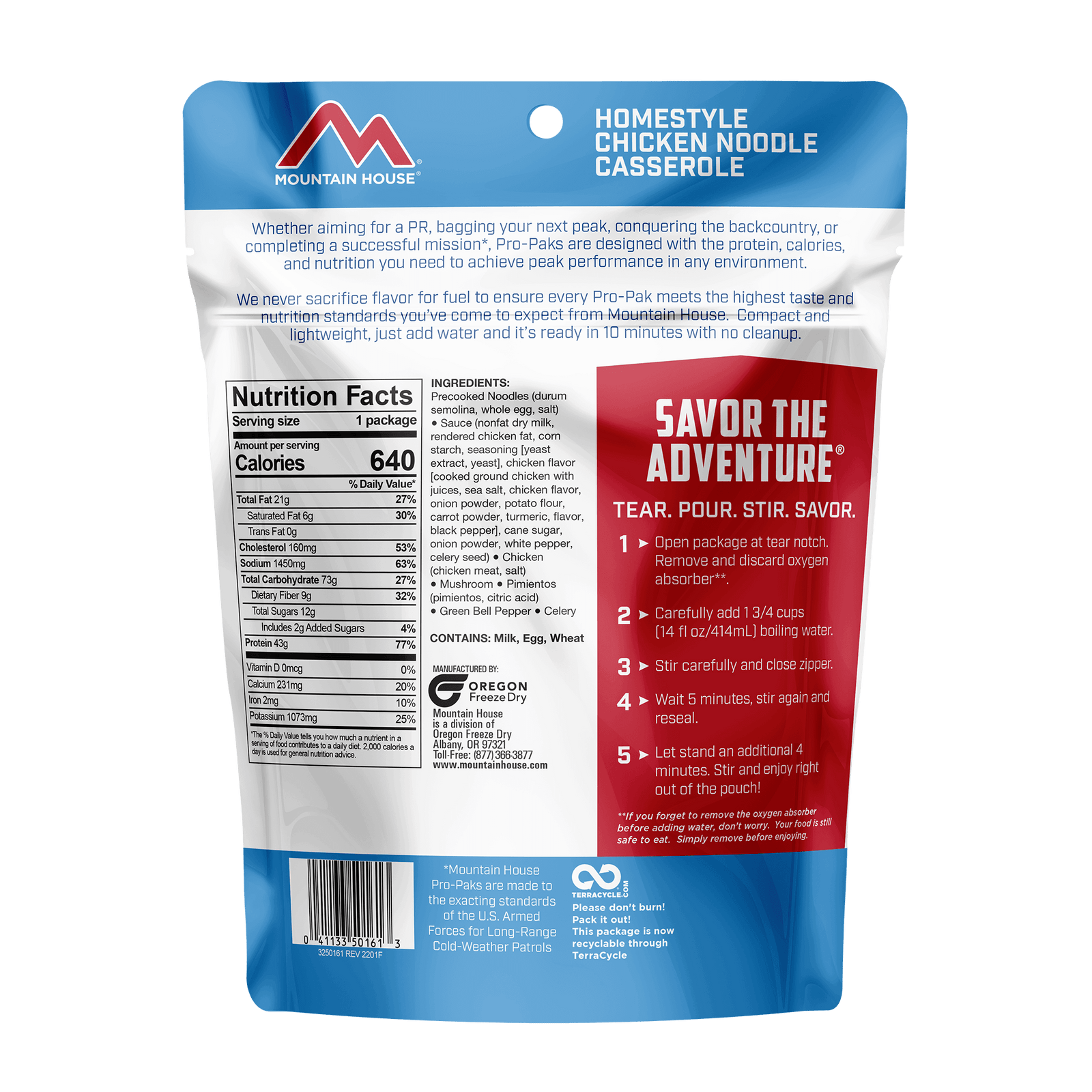 Homestyle Chicken Noodle Casserole