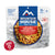 Mountain House Buffalo-Style Chicken Mac & Cheese package on a white background with a red circle that says purchase supports American Red Cross