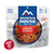 Mountain House Spaghetti with Beef Marinara package on a white background with a red circle that says purchase supports American Red Cross