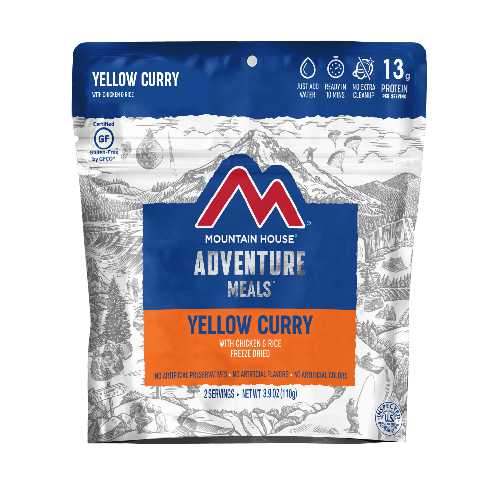 Yellow Curry with Chicken & Rice - Pouch
