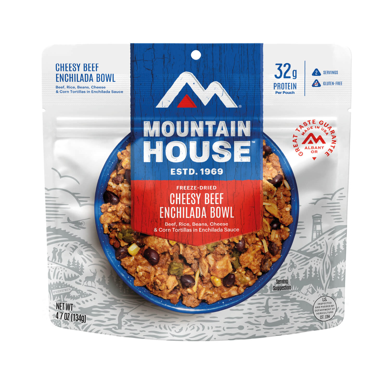 Mountain House Mountain House Cheesy Beef Enchilada Bowl — product image