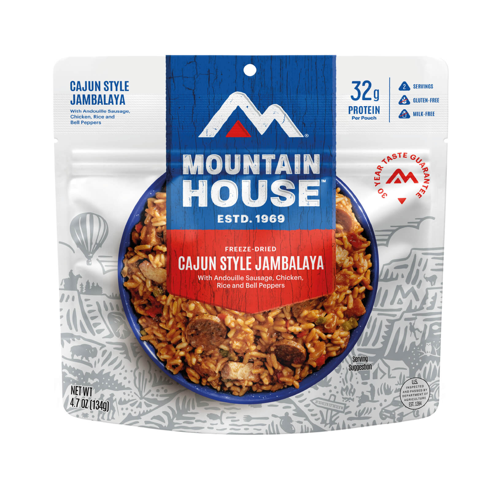 Cajun Style Jambalaya - Pouch | Mountain House