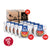 Mountain House 1-Year Emergency food kit with packaging and quantities displayed on a white background and a red circle that says purchase supports American Red Cross