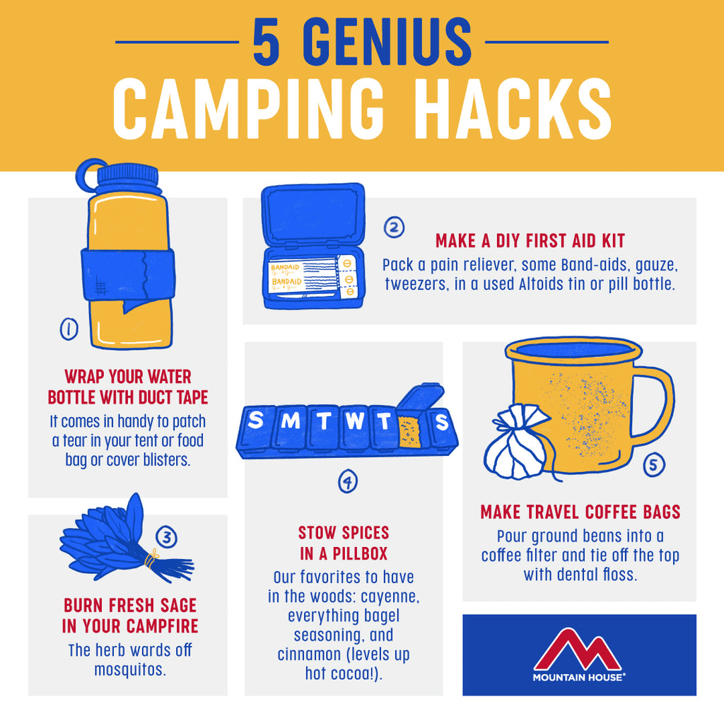 5 Genius Camping Hacks
