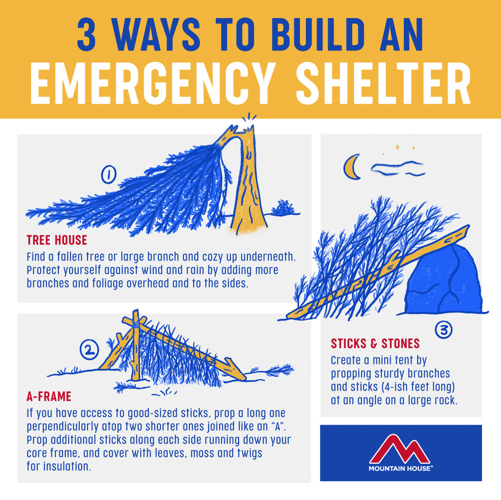 3 Ways to Build an Emergency Shelter