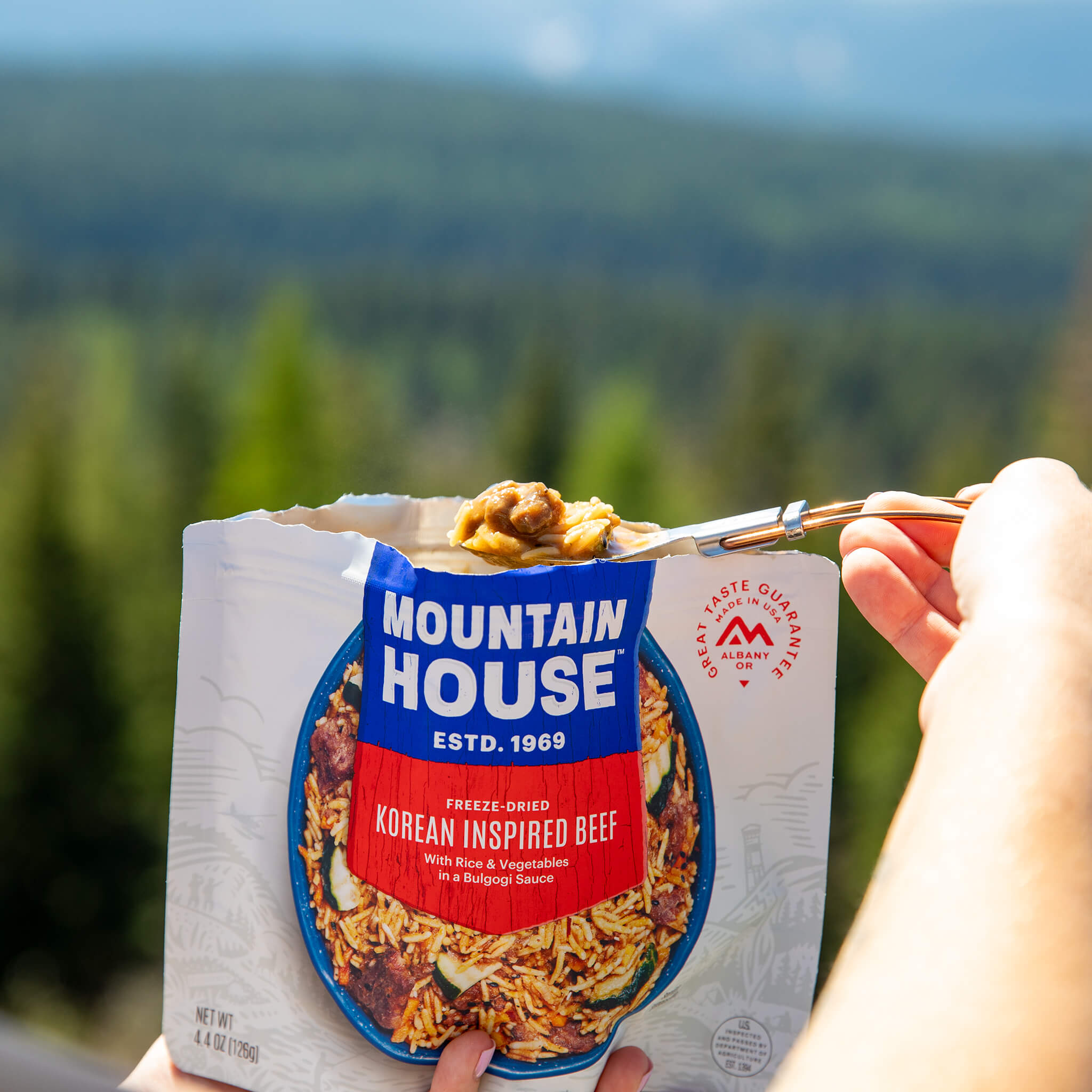 Freeze-Dried Korean Style Beef with Rice & Vegetables - Pouch
