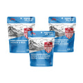 Three Mountain House Pro-Paks on a white background